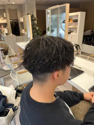 パーマ メンズ ✂️0円モデル募集中 ❣️坂本詩穂🌟彡のヘアスタイル