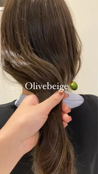 セミロング Heil所属・透明感カラー 🩷ྀིAYAKAのヘアスタイル