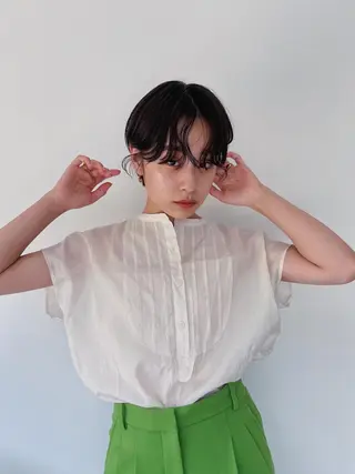 ショート 加藤 悠真のヘアスタイル