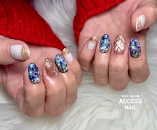 ネイル access nailのネイルデザイン