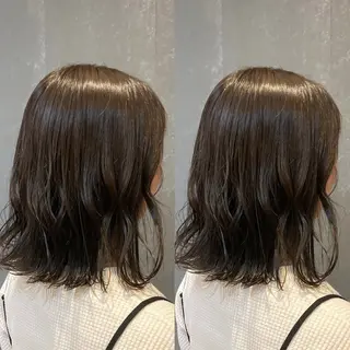 ミディアム カラー schon所属・み うのヘアスタイル