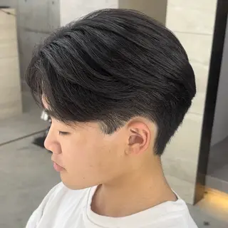 ミディアム パーマ メンズ 【池袋店 店長】伊藤 昂樹/曲がる縮毛矯正のヘアスタイル