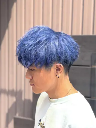 ショート カラー メンズ Li'a【リア】 さんのヘアスタイル