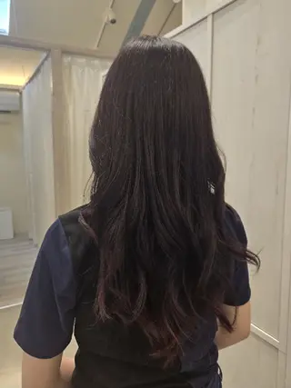 ロング カラー 小峯 瑞貴のヘアスタイル