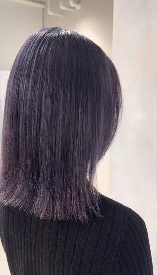 ミディアム カラー 透明感カラー✨艶髪 制作🌱山根あゆみのヘアスタイル