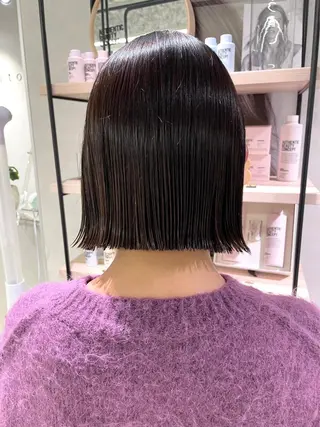 ショート 裕千/くびれヘア/ 韓国風ヘア/顔まわりのヘアスタイル