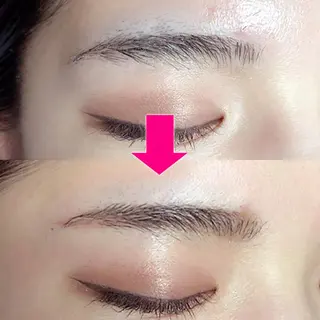 アイブロウ ハーブピーリング/韓国肌管理/フェイシャル/毛穴洗浄/眉毛/顔脱毛【糸脱毛専門】rev所属・ハーブピーリング🌹 毛穴洗浄❤️眉waxのエステ・リラクイメージ