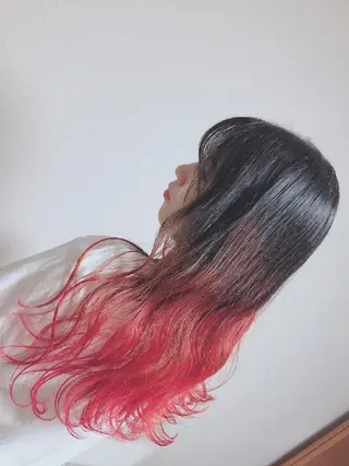 ロング カラー 新規限定カット無料 クーポン有り【桂口】のヘアスタイル