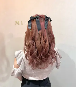 セミロング Mila chihiroのヘアスタイル