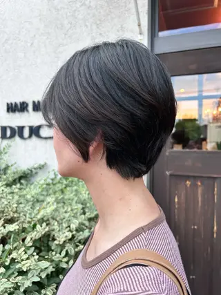 ショート DUCA所属・田中 実季のヘアスタイル