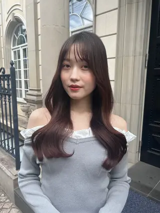 ロング sana 🌿韓国ヘア🌿のヘアスタイル