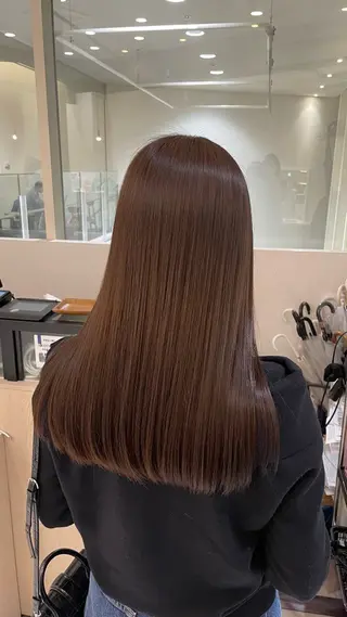 カラー 竹本 花菜のヘアスタイル