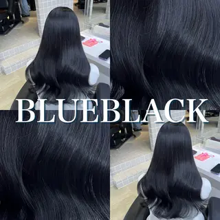 セミロング 寒色＆ブリーチ特化 寒色MiOのヘアスタイル