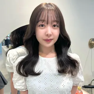 ロング カラー roka所属・ayaka♡ 柔らかカラーのヘアスタイル