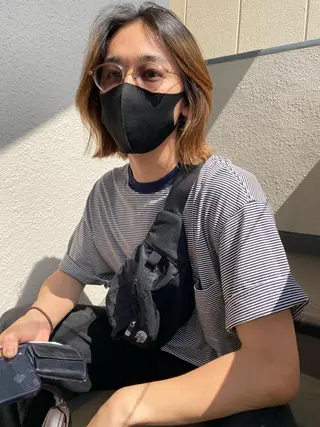 ショート メンズ les baladins du miroir所属・🍃YURI 🍃のヘアスタイル