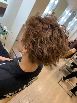 ショート ヘアアレンジ メンズ 【メンズモデル募集】 Bassa所沢のヘアスタイル