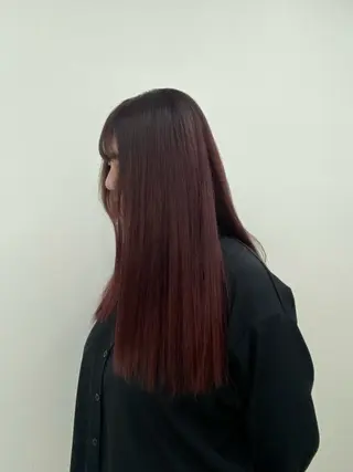 ロング カラー 堺 未来のヘアスタイル