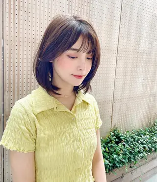 ミディアム ひがし　まさし JYUNESU副代表のヘアスタイル