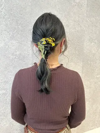 セミロング 🩰 柔らかいカラー tomomi🌛のヘアスタイル