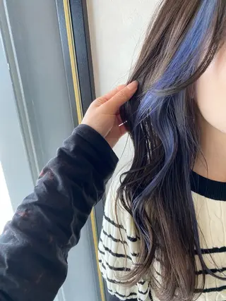 セミロング 希優🌺ソムリエ /ブリーチ/カットのヘアスタイル