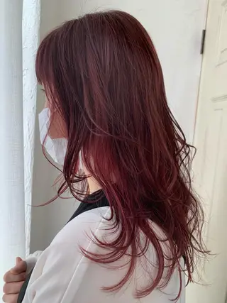 ロング カラー fio マナミのヘアスタイル