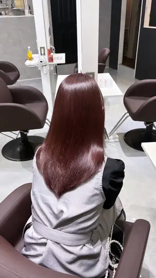 セミロング Aura 髪質改善＆韓国レイヤー所属・あい❤︎ /髪質改善/韓国巻きのヘアスタイル