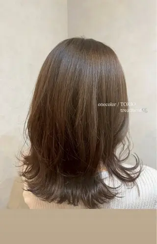 ミディアム カラー いやされサロンfuu＋所属・fuu＋ ｍａｎａｍｉのマツエク・マツパデザイン