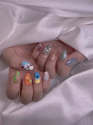 ネイル M2ネイルサロン【長さ出し&フィルイン導入店】所属・長さ出し専門店 RIRIのネイルデザイン