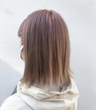 ショート カラー 透明感・艶カラー/ 坂田友梨奈のヘアスタイル