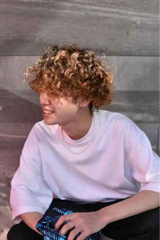 パーマ NATUREL 本田風のヘアスタイル