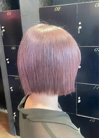 ショート カラー 💞暖色カラー 💞risaのヘアスタイル