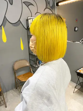 ミディアム カラー メンズ専門サロン wokeのヘアスタイル