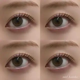 マツエク・マツパ ミエル仙台東口駅前店所属・miel カノカのマツエク・マツパデザイン