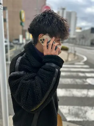 ショート パーマ メンズ メンズパーマの達人 / タカシマダイスケのヘアスタイル