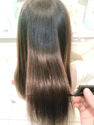 ロング 保住 亮太のヘアスタイル