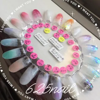 ネイル 625nail 無料P有/春日白水のネイルデザイン