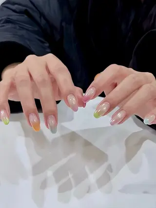 ネイル 穎 アオリのネイルデザイン