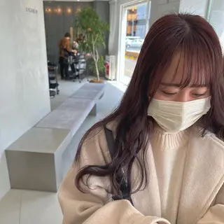 セミロング カラー 🦄Rena 🦄のヘアスタイル