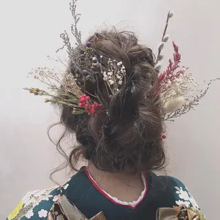 セミロング カラー パーマ ヘアアレンジ ニシダヒカリ🌙 髪質改善×似合わせのヘアスタイル