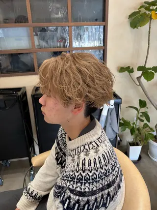 ショート メンズ 鹿児島 TSUBASAのヘアスタイル