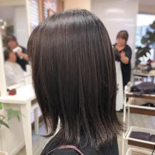 ミディアム 菊地 聖のヘアスタイル