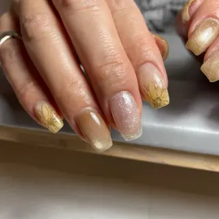 ネイル ざんねん負け犬ちゃん 南堀江のネイルデザイン