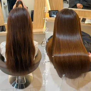 ロング attrait南堀江所属・KAISEI髪質改善 /縮毛矯正のヘアスタイル