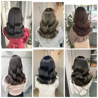 ミディアム 新井 広樹のヘアスタイル