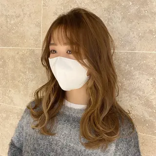 セミロング カラー 髙木美緒🌿 レイヤー/アレンジのヘアスタイル