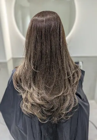 ロング 韓国メンズヘアパーマ 🇰🇷/髪質改善のヘアスタイル