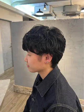 パーマ メンズ いぐちしょうた🫧 VISAGEbaskのヘアスタイル