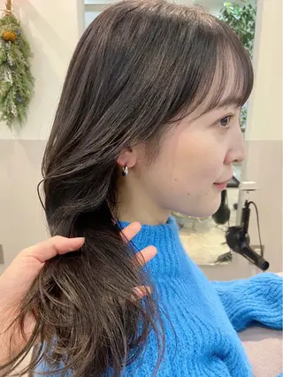 カラー ボブカット/ 尾崎龍聖のヘアスタイル