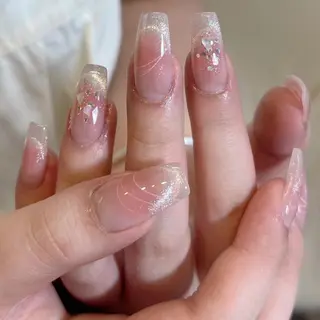 ネイル By moonネイル 🌷ワンホン/韓国風のネイルデザイン