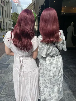 ロング 🌸インナーカラー 🌸藤井春華のヘアスタイル
